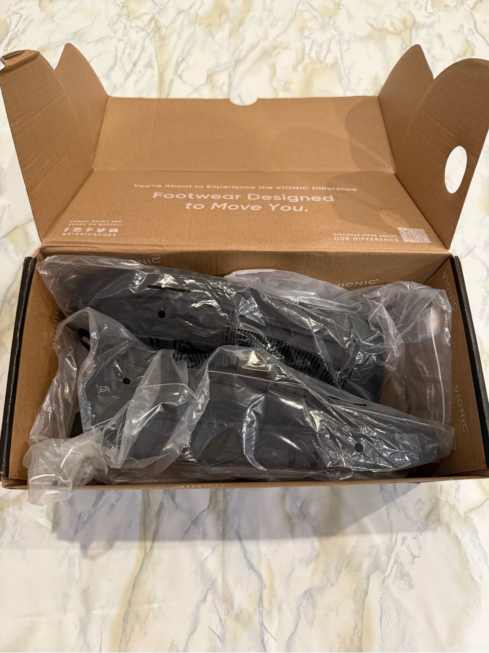 Vionic Chantel Black Sneaker Loafers 7 - Picture 3 of 4